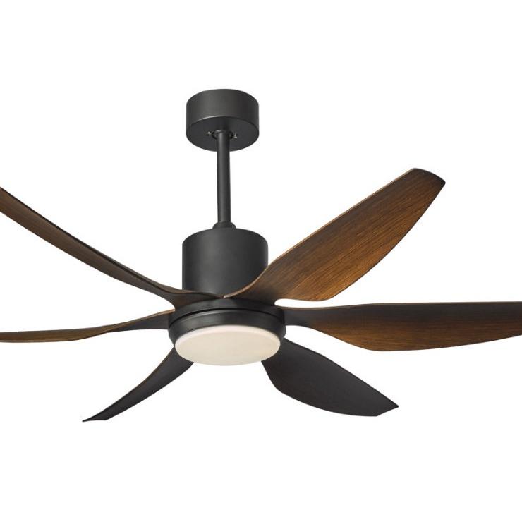 Quạt Trần Động Cơ DC 2 Chiều 6 Tốc Độ Gió, 6 Cánh, 1 Đèn Giữa 3 chế độ
