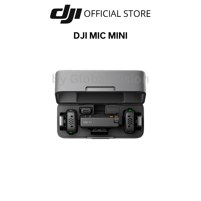 Bộ micro không dây cài áo DJI Mic Mini nhỏ gọn nhẹ, khử ồn chất lượng (DJI Mic Mini) - Hàng chính hãng