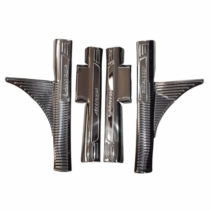 Ốp Bậc - Trong Ngoài Titan Xe Mitsu Attrage 2018 2019 2020 2021