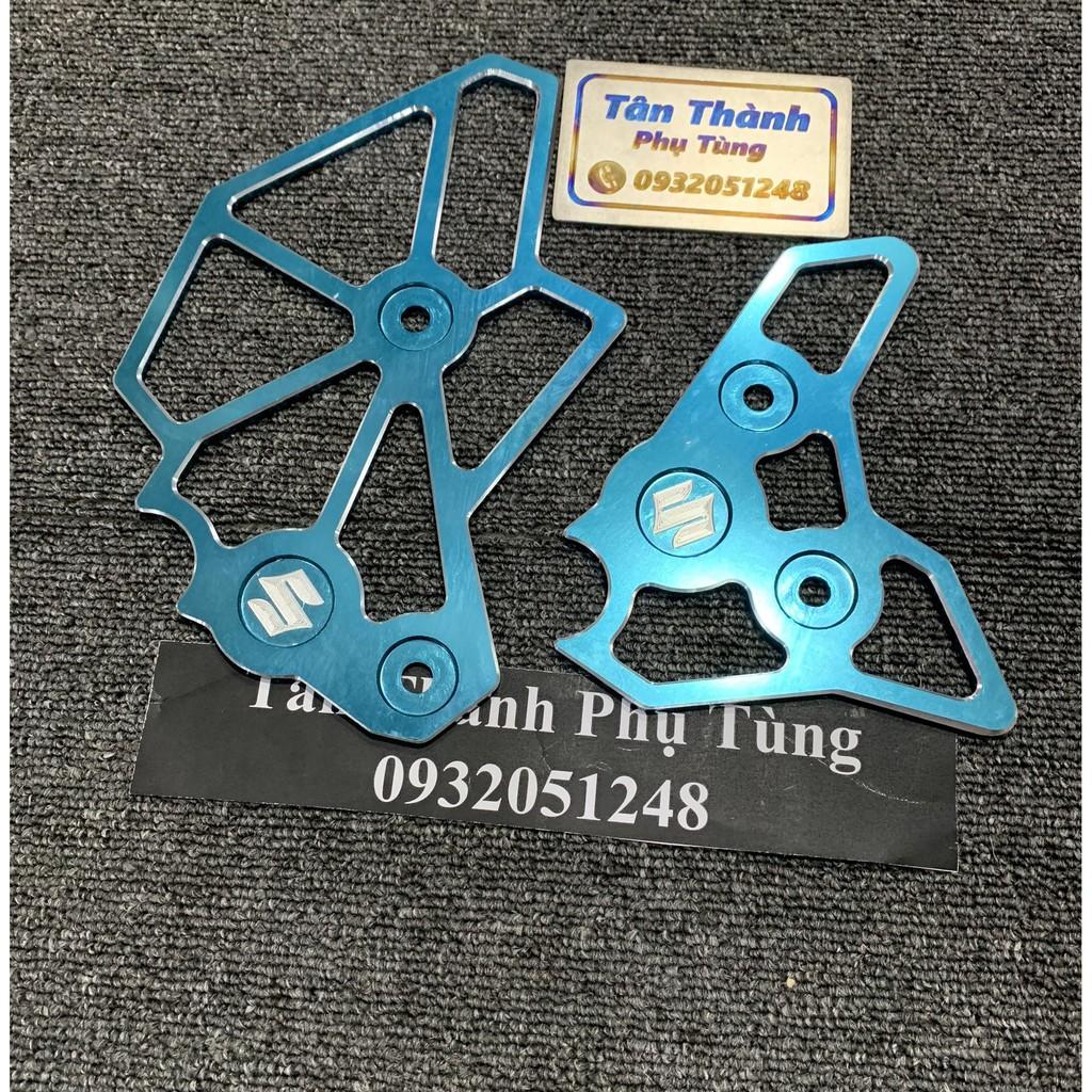 Nẹp sườn, che pen nhôm CNC dành cho Raider FI - Satria