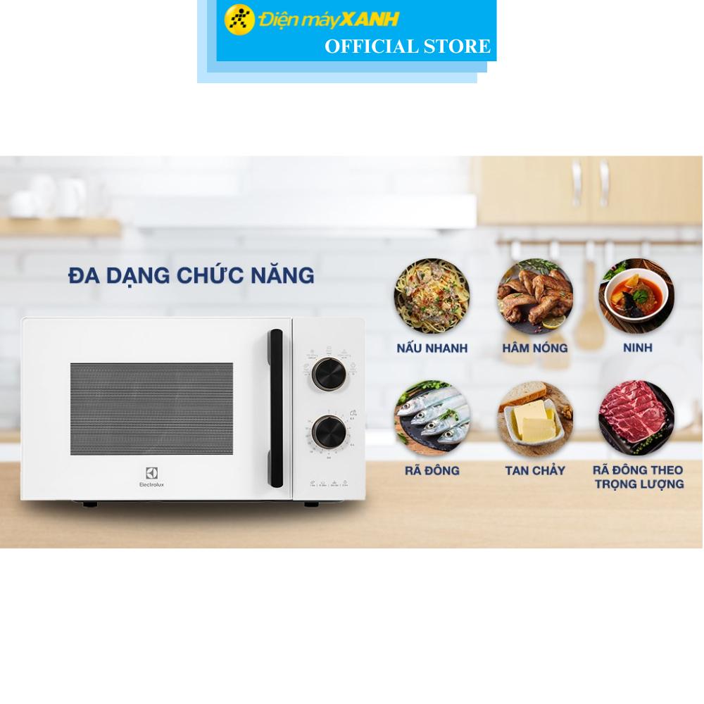 Lò vi sóng Electrolux EMM20K22W 20 lít - Hàng Chính Hãng