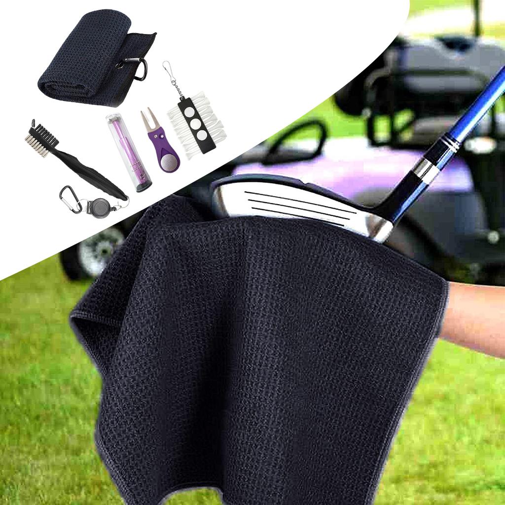 Golf Club Cleaning Kit Brush Tool Groove Cleaner Cleaning Tool Golf Tees