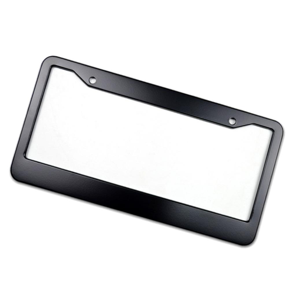 Metal Aluminium Alloy Anodized Car License plate frame holder Blank