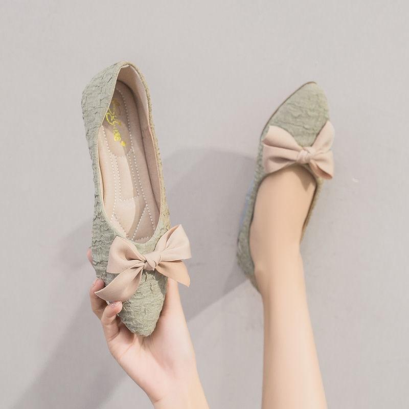 Giày Búp Bê Đế Bằng Thoải Mái Thời Trang Cho Nữ