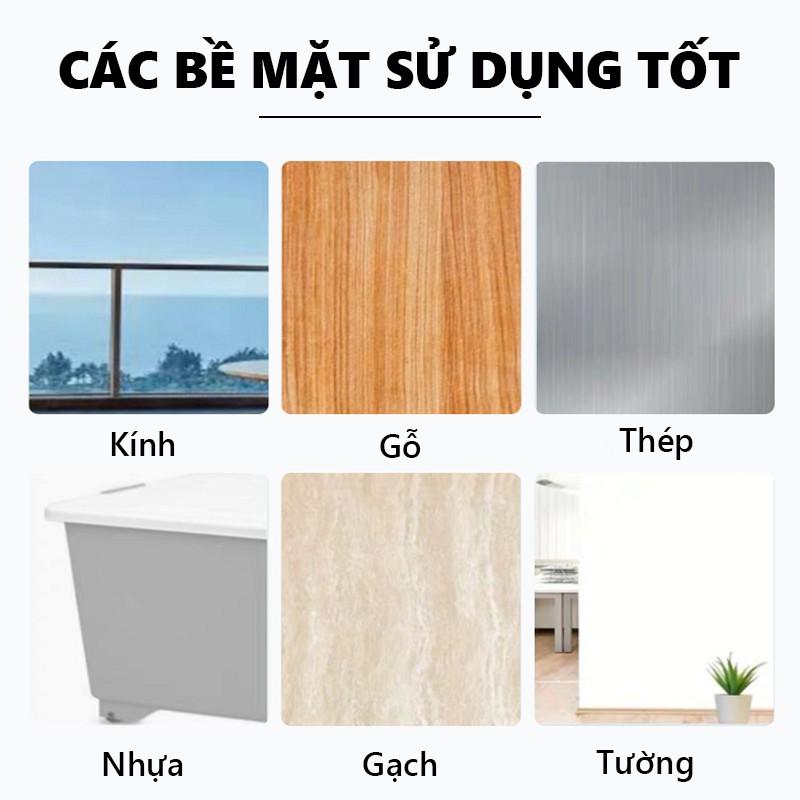 Băng keo silicon 2 mặt trong suốt cuộn 3 mét cực dính