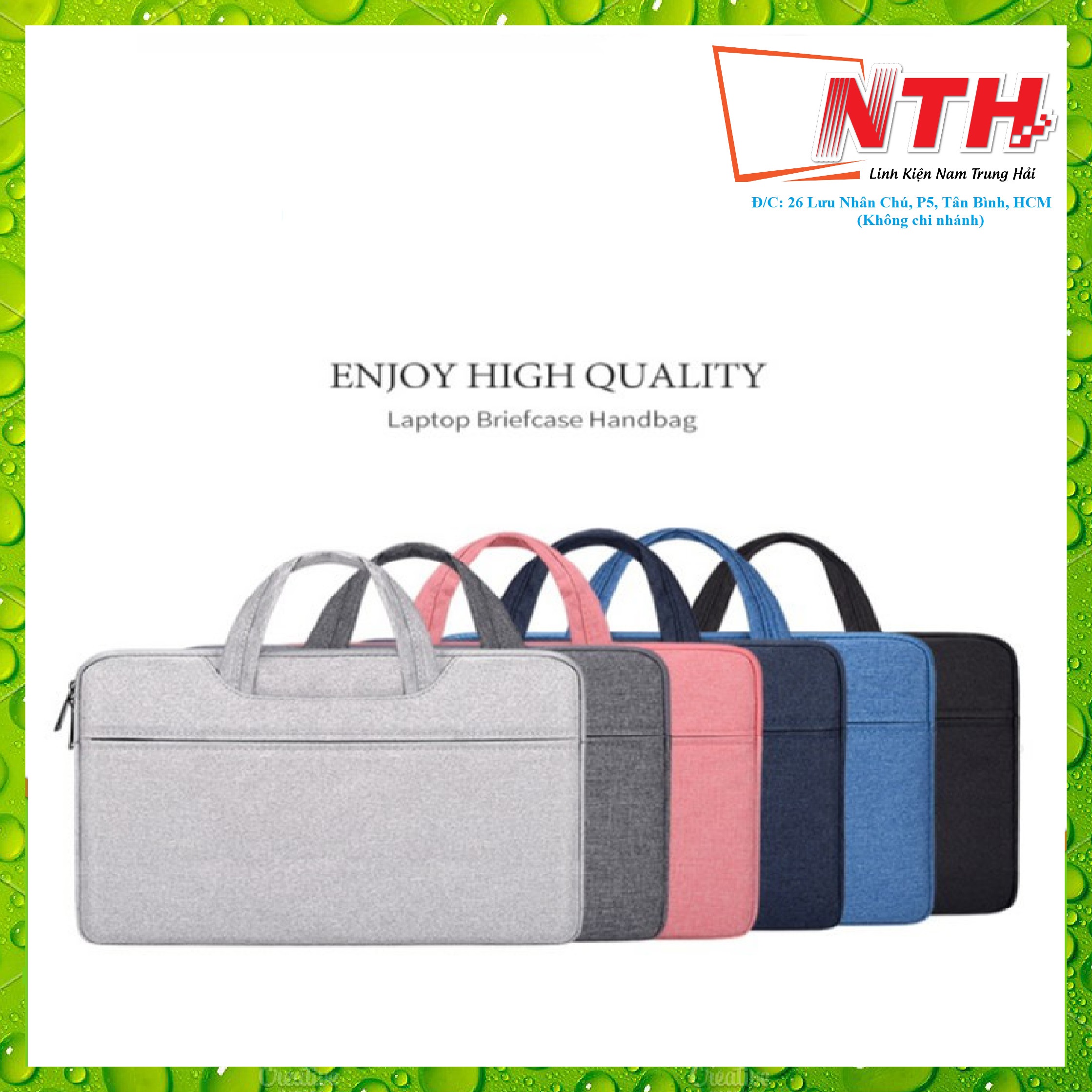 Túi chống sốc N002 14" XANH/ĐEN