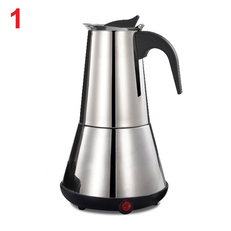 BÌNH ĐIỆN PHA CÀ PHÊ MOKA EXPRESS 300ML CHẤT LIỆU INOX CAO CẤP