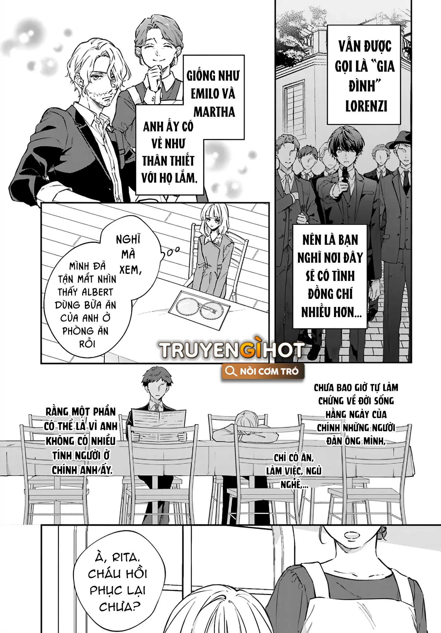 lòng trung thành ngọt ngào dành cho gia đình lorenzi chapter 7.1 9