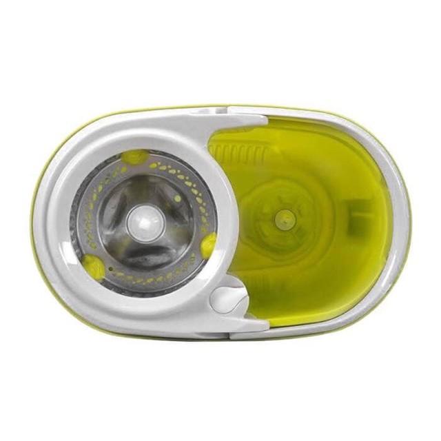 Bộ Lau Nhà Xoay Tay 360 độ MOP L003 Lồng Vắt Bằng Inox