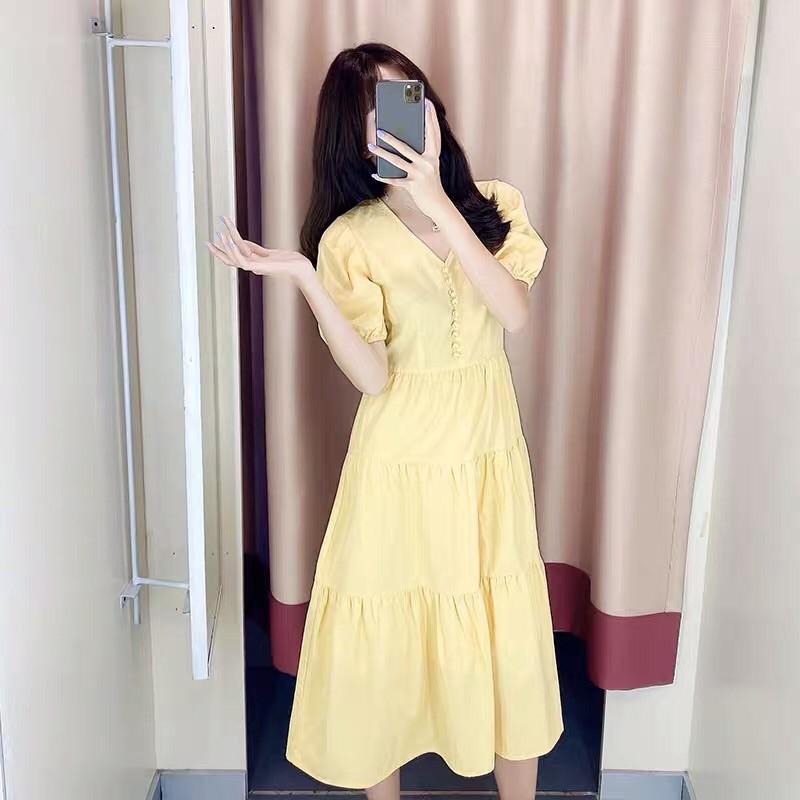 Đầm babydoll dáng xoè 3 tầng siêu xinh