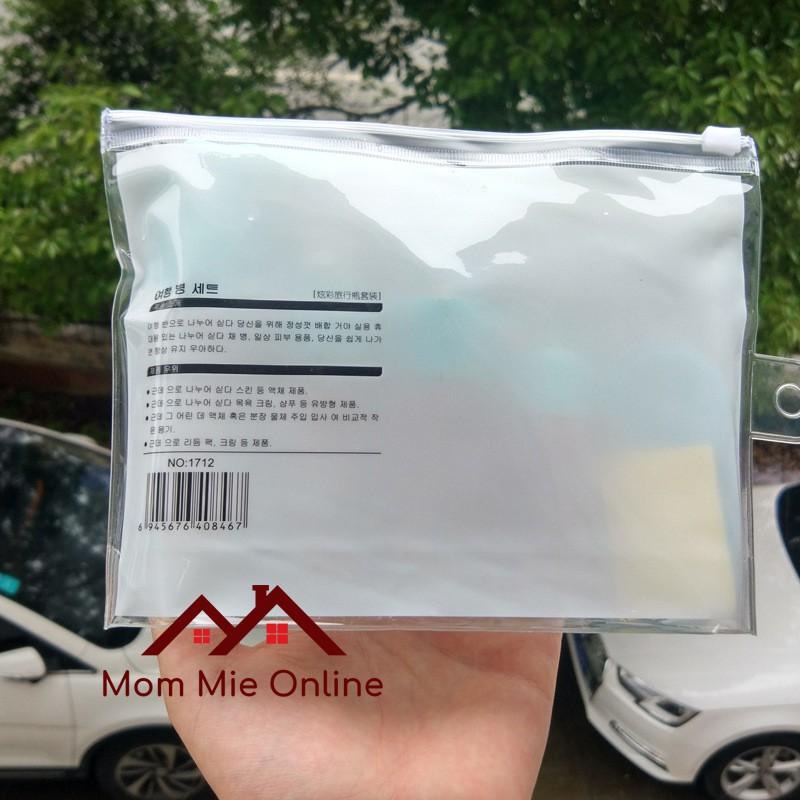 Bộ chiết mỹ phẩm 6 món tiện lợi khi đi du lịch - Size nhỏ - C105