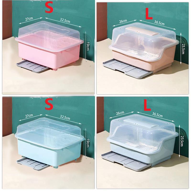 Nhà Bếp Món Ăn Phơi Bộ Đồ Ăn Lưu Trữ Giá Đỡ Có Nắp Điện Bát Di Động Đồ Ăn Tiện Dụng Nhà Tổ Chức Nhà Tổ Chức