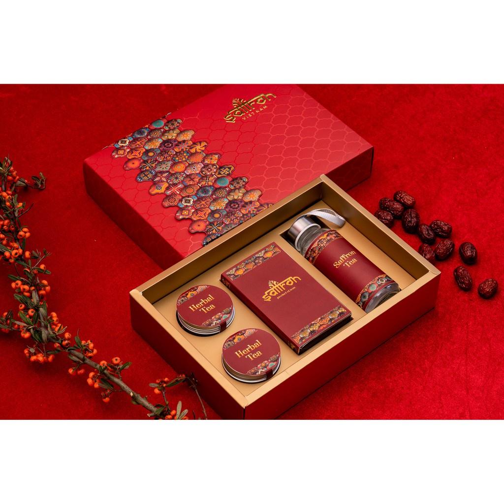 Set quà Ba Tư nhụy hoa nghệ tây Saffron cao cấp