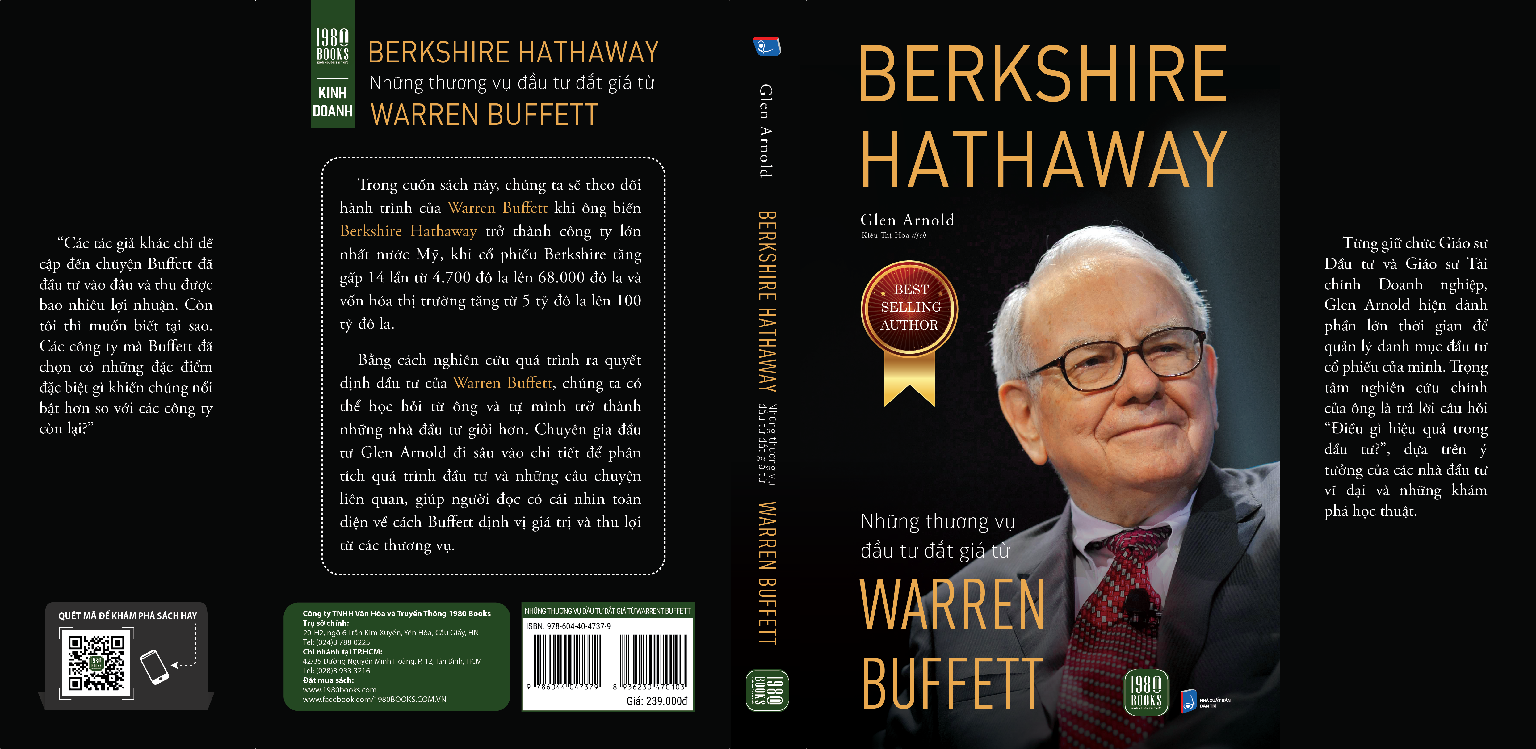 BERKSHIRE HATHAWAY: Những thương vụ đầu tư đắt giá từ Warren Buffett