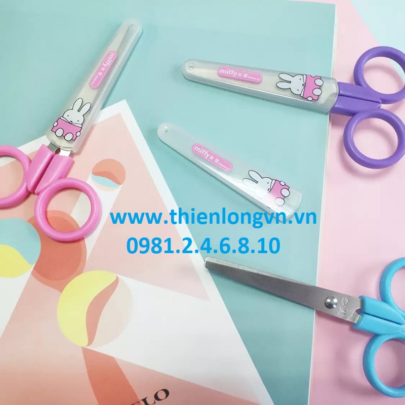 Kéo học sinh có nắp đậy 12cm M&G - FSS91303