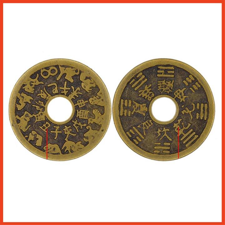 Đồng xu Thái Tuế - tiền áp tuế bằng đồng -