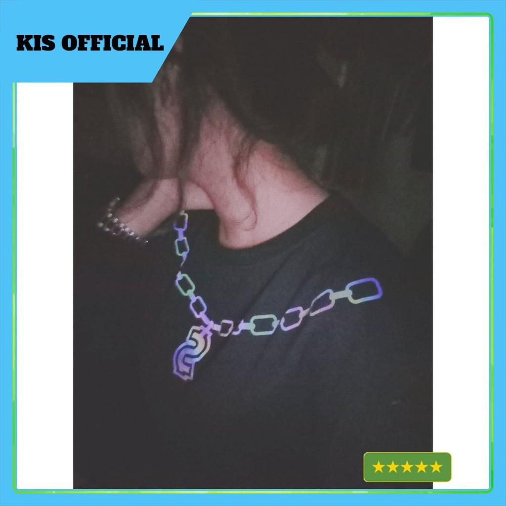 Áo Sweater Phản Quang 7 màu Hình Money Necklace Áo Nỉ Nam Nữ Dài tay Unisex in hiệu ứng Hologram