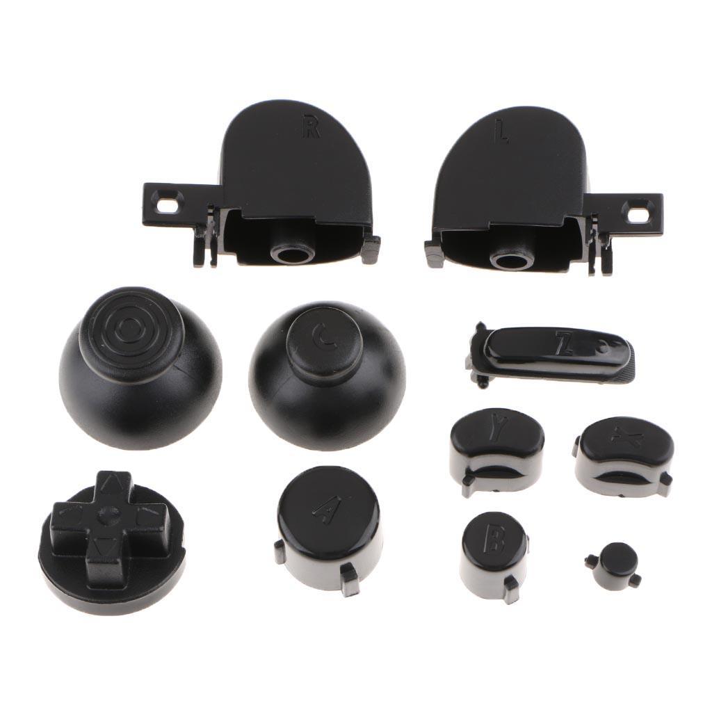 3Set Replacement Handle Gamepad Controller Buttons for Nintendo NGC GameCube