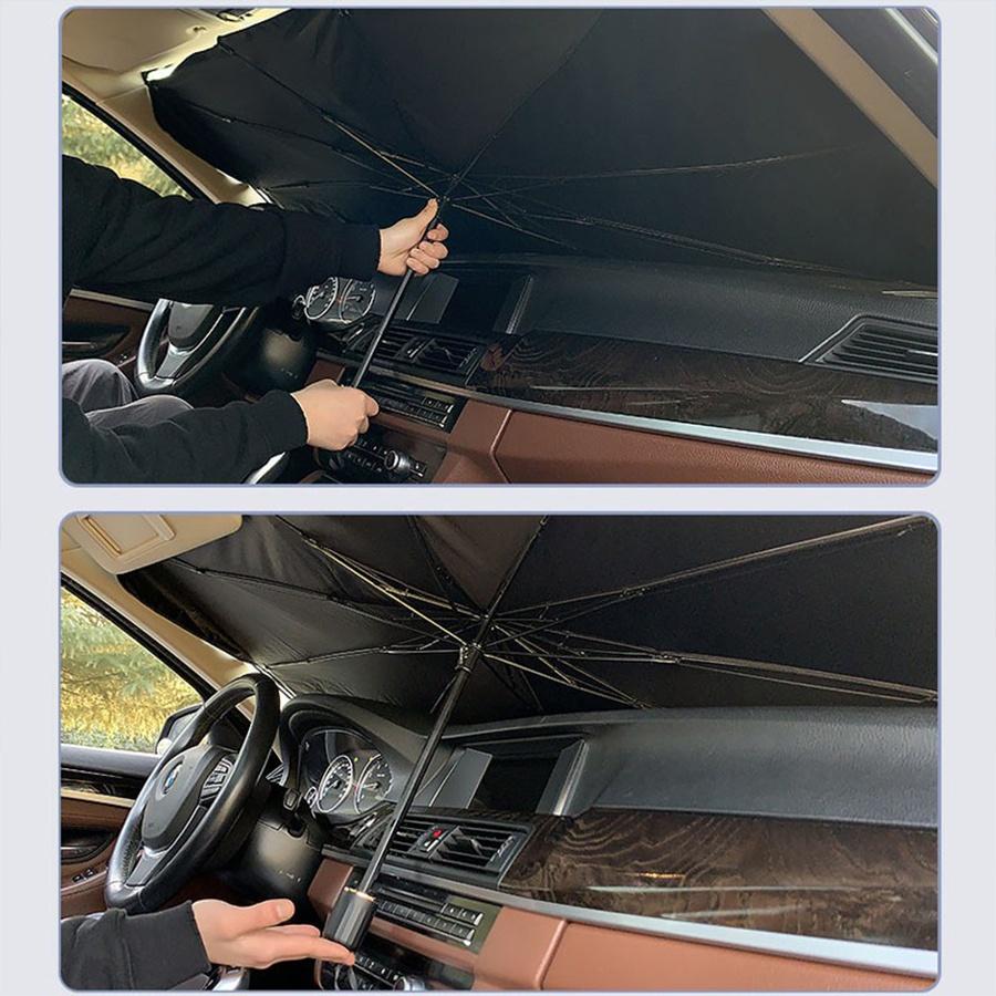 Ô Che Nắng Ô Tô - Dù Che Nắng Kính Lái Ô Tô - Chắn Nắng Kính Lái Cao Cấp Cho Xe Hơi
