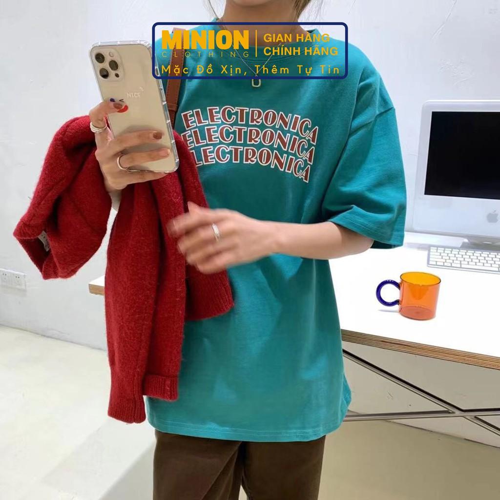 Áo thun tay lỡ MINION CLOTHING phông Unisex nam nữ tee oversize form rộng pull Ulzzang Streetwear Hàn Quốc vải mềm A3001