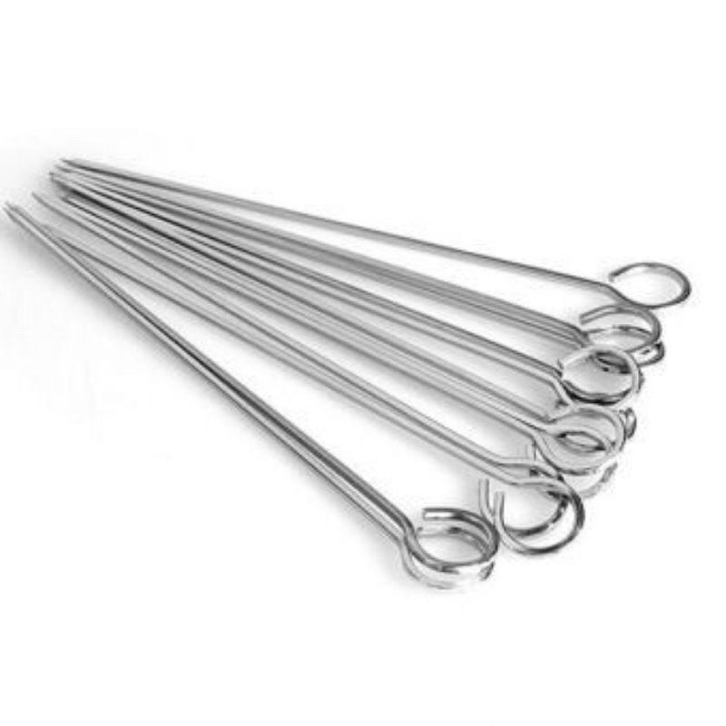 5 Xiên nướng thịt bằng inox không rỉ loại 60cm dày 4mm