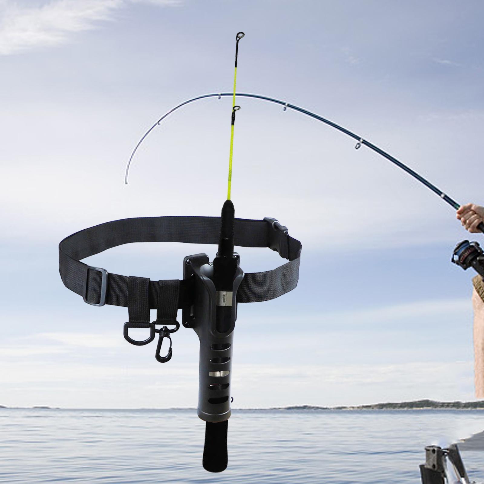 Waist Fishing Rod Holder Professional Pole Inserter for Outdoor Fishing