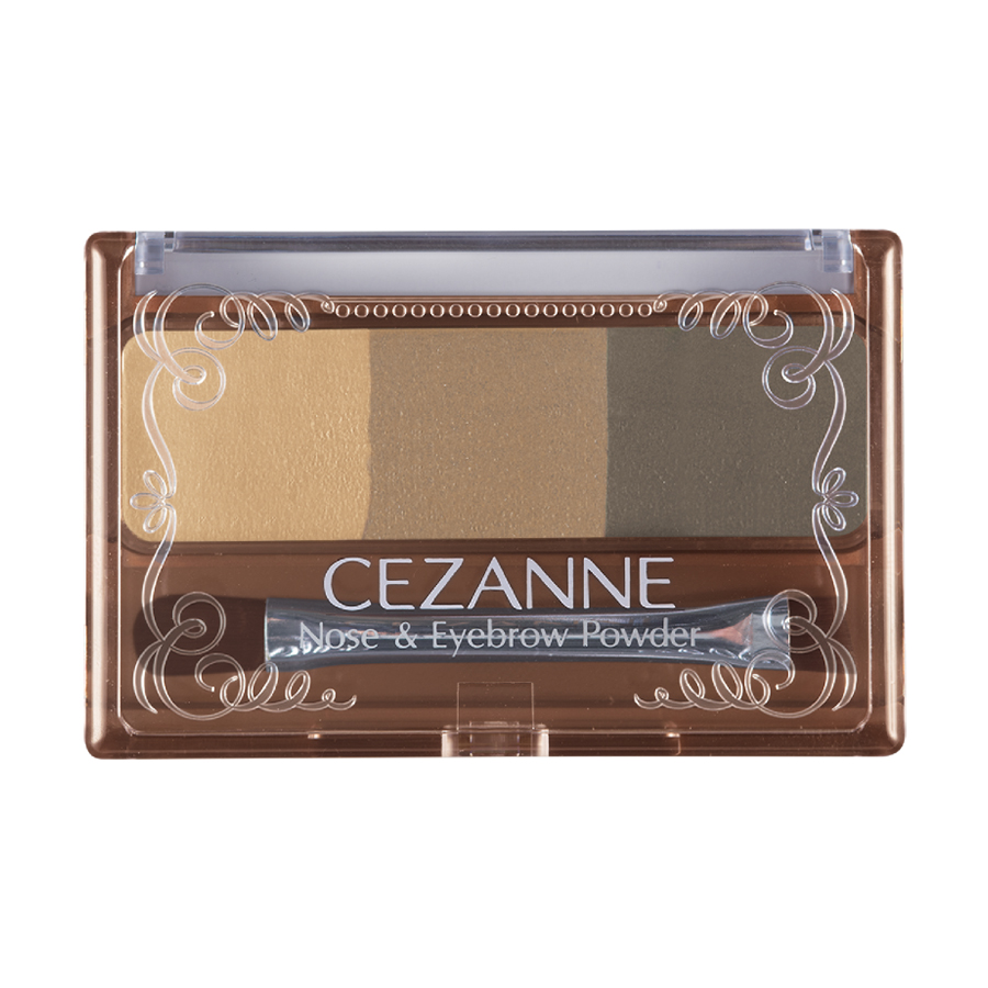 Bột Vẽ Chân Mày Và Mũi Cezanne Nose & Eyebrow Powder (3g)