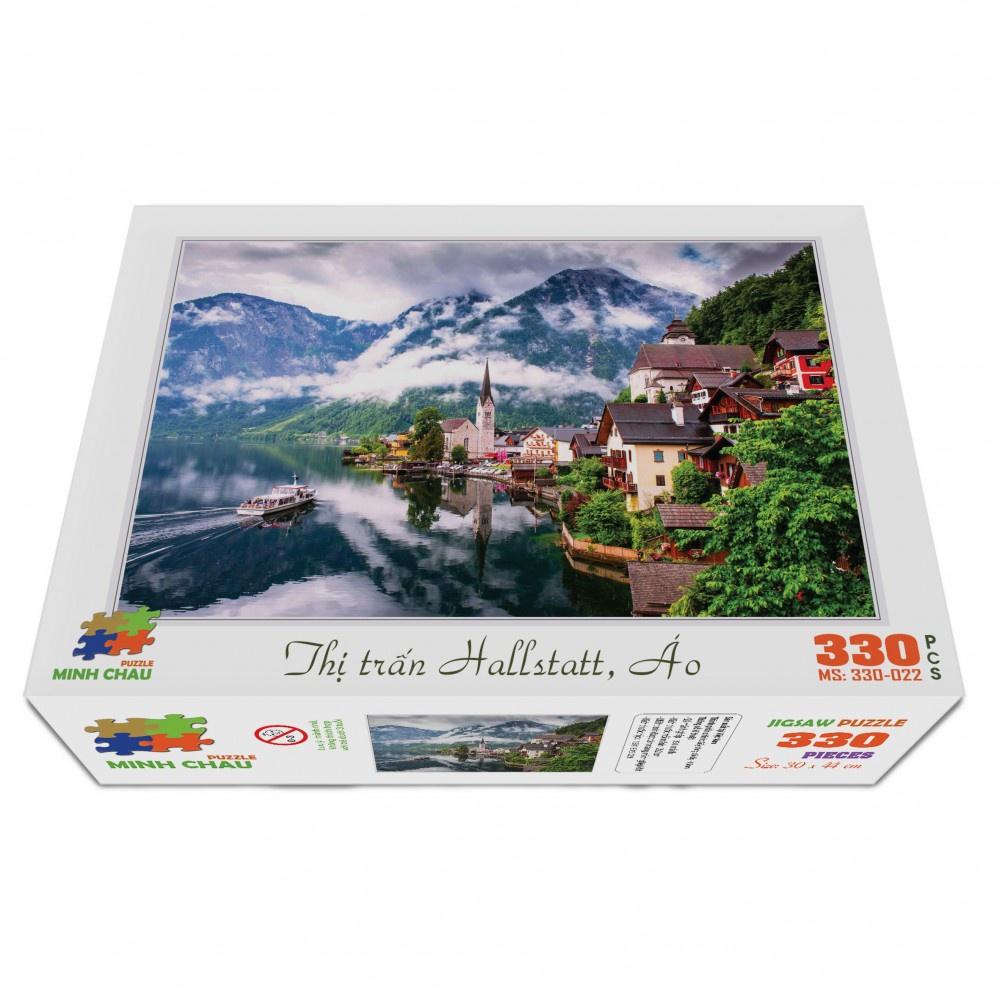 Bộ ghép hình hộp 330 mảnh-Thị Trấn Hallstatt, Áo