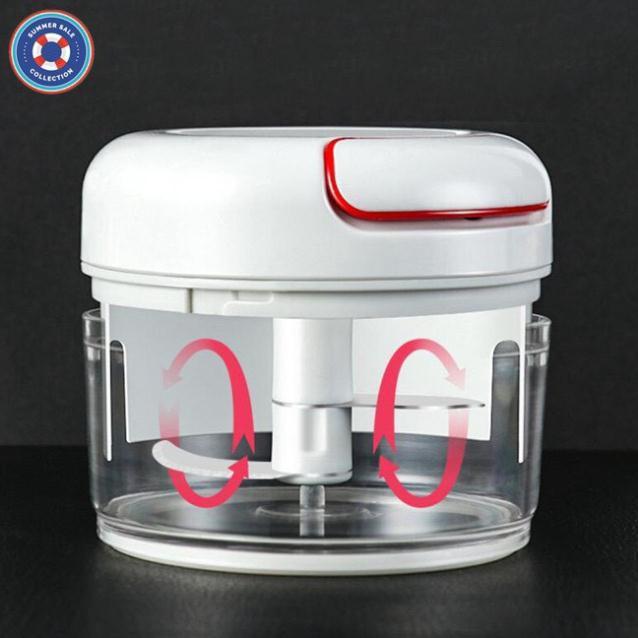 Xay tỏi ớt mini kéo tay Mini Food Chopper, máy xay thịt thực phẩm 588