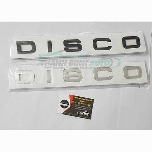 Bộ tem chữ nổi 3D DISCOVERY 5 màu