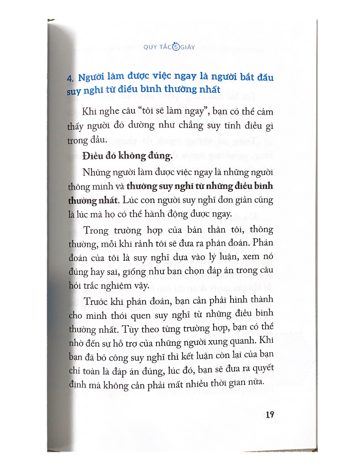 Sách Quy Tắc 5 Giây (Tái Bản)