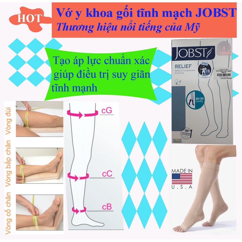 Vớ Giãn Tĩnh Mạch (Vớ Y Khoa) Hiệu Jobst Mỹ, Medi Đức