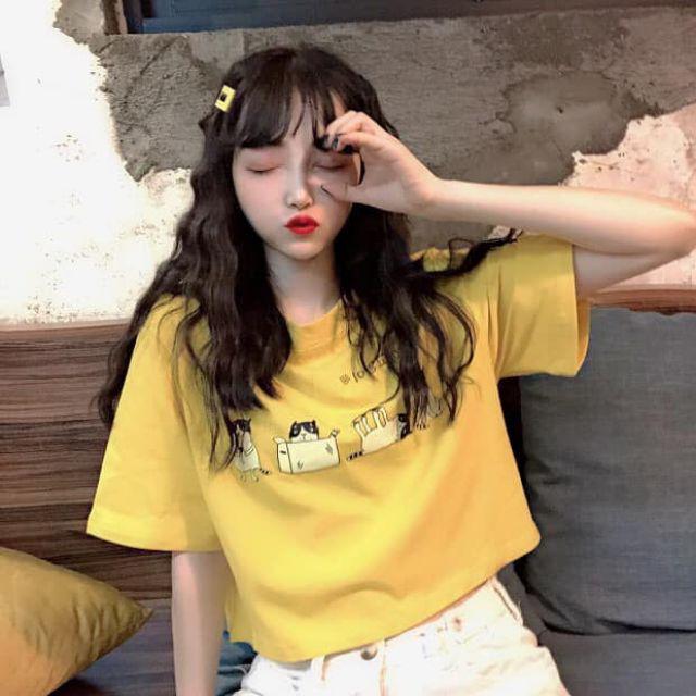 Áo croptop, áo kiểu, áo nữ, áo croptop nữ, áo croptop tay lỡ, áo thun tay lỡ, áo kiểu croptop
