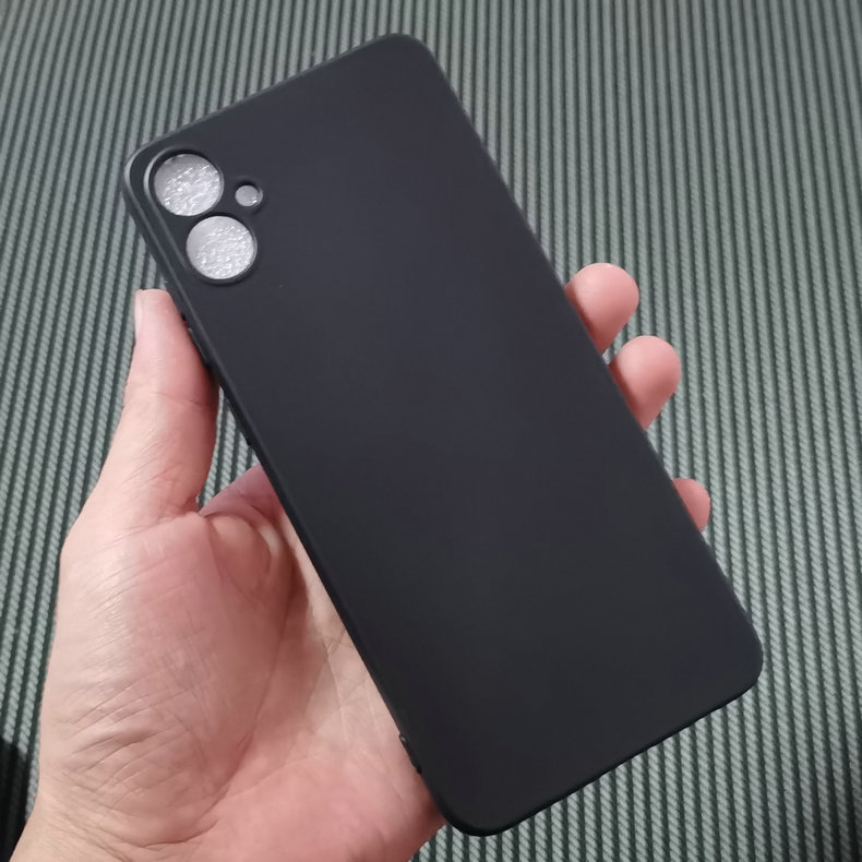 Ốp lưng dành cho SamSung Galaxy A05s, A05 dẻo màu đen bảo vệ camera sau, chống bám vân tay