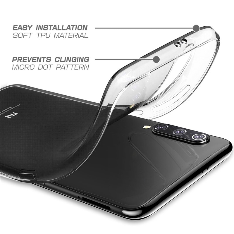 Ốp lưng dẻo cho Xiaomi Mi 9 SE hiệu Ultra Thin mỏng 0.6mm chống trầy - Hàng chính hãng
