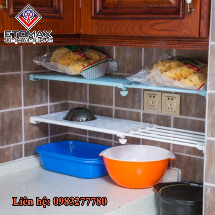 Kệ đa năng chia ngăn thông minh không cần khoan, bắt vít,chịu lực >>100kg.