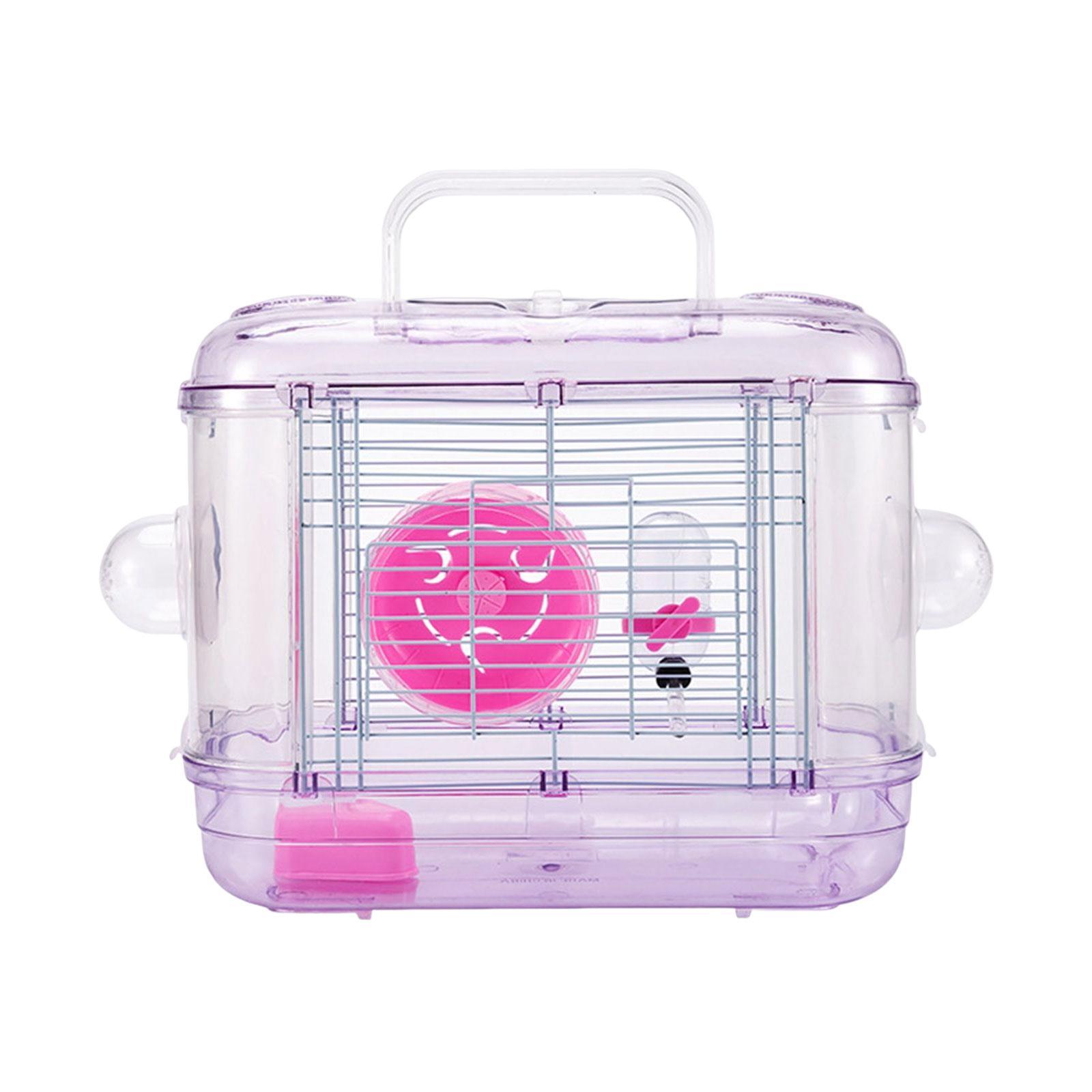 Hamster Travel Portable Carrier Hamster Travel Bag for Hedgehog Squirrel