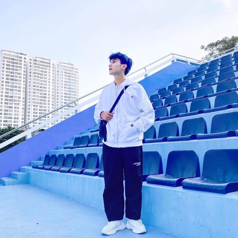 UPZ Áo Khoác Hoodie Dây Kéo Cơ Bản SS1