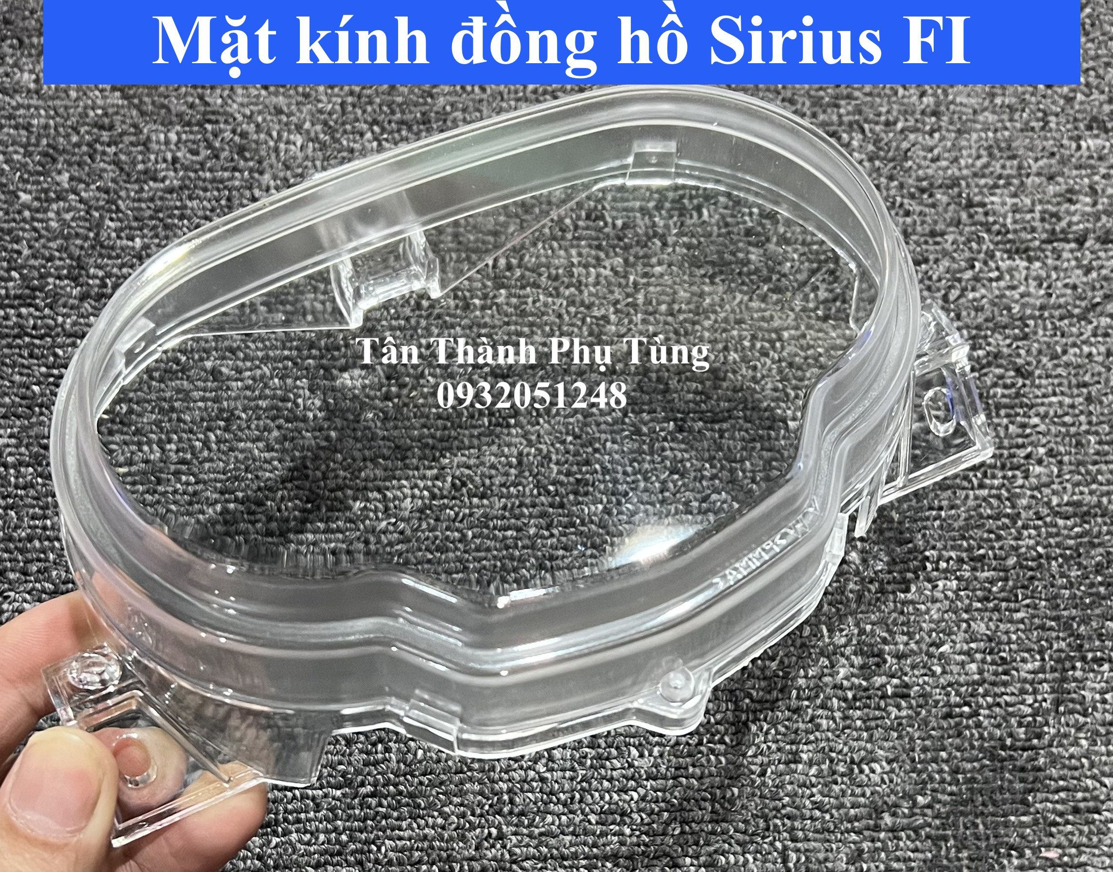 Mặt kính đồng hồ dành cho Sirius FI