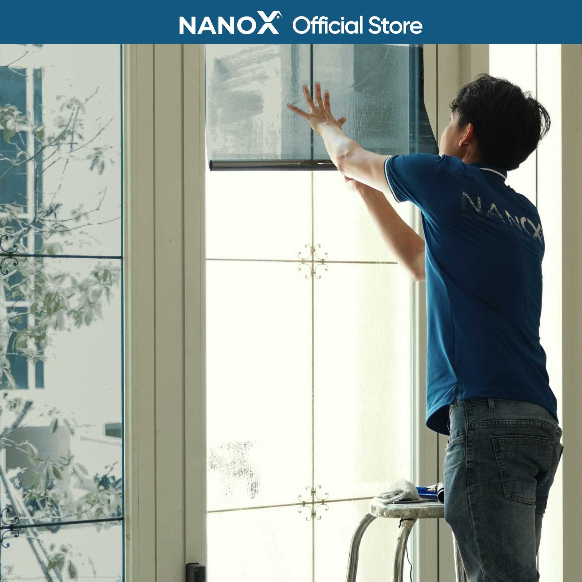 Phim cách nhiệt cửa kính NanoX Supreme 15 chống nắng &amp; chống tia UV chuyên sâu cho nhà kính