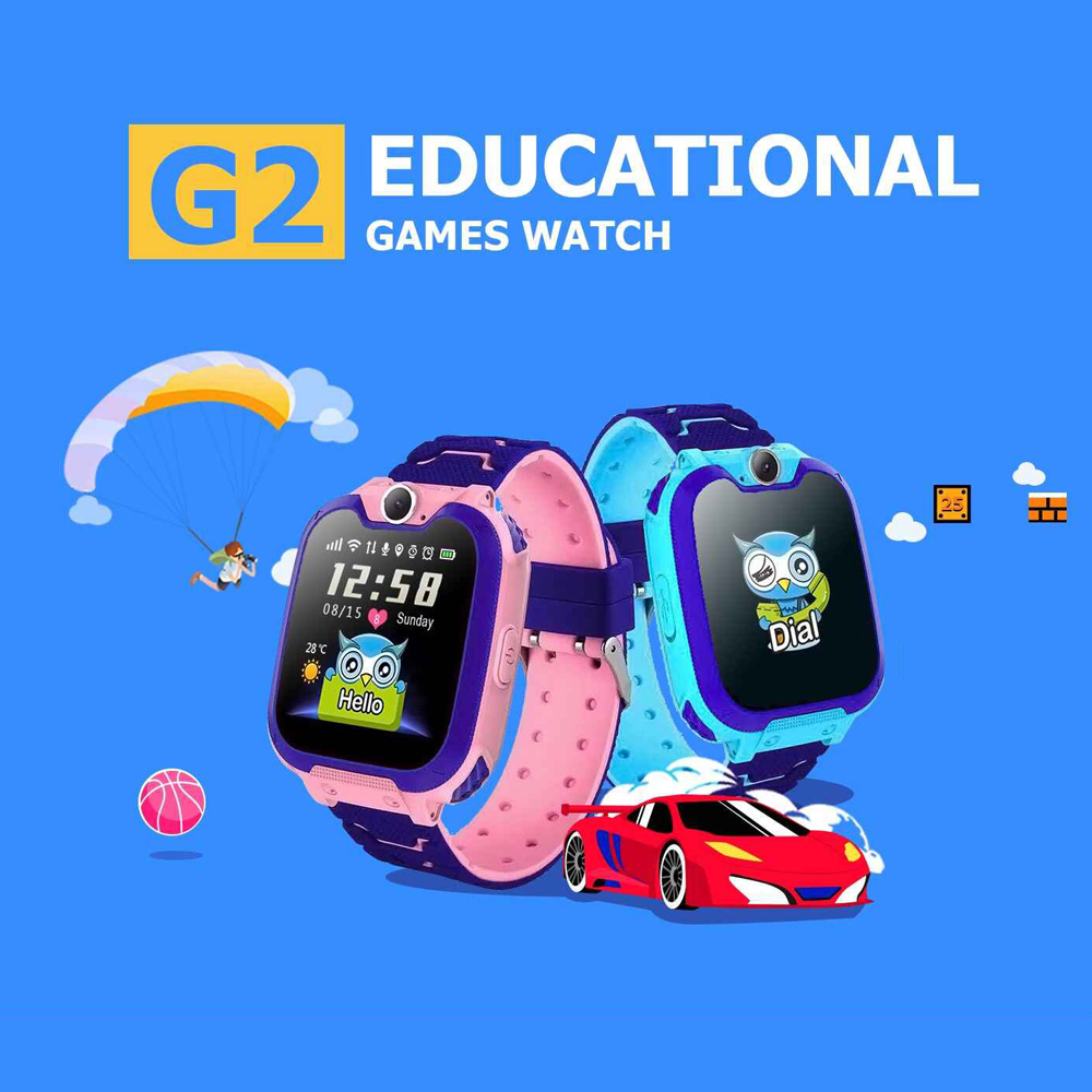 Đồng hồ điện thoại trẻ em thông minh G2 tích hợp 7 trò chơi câu đố