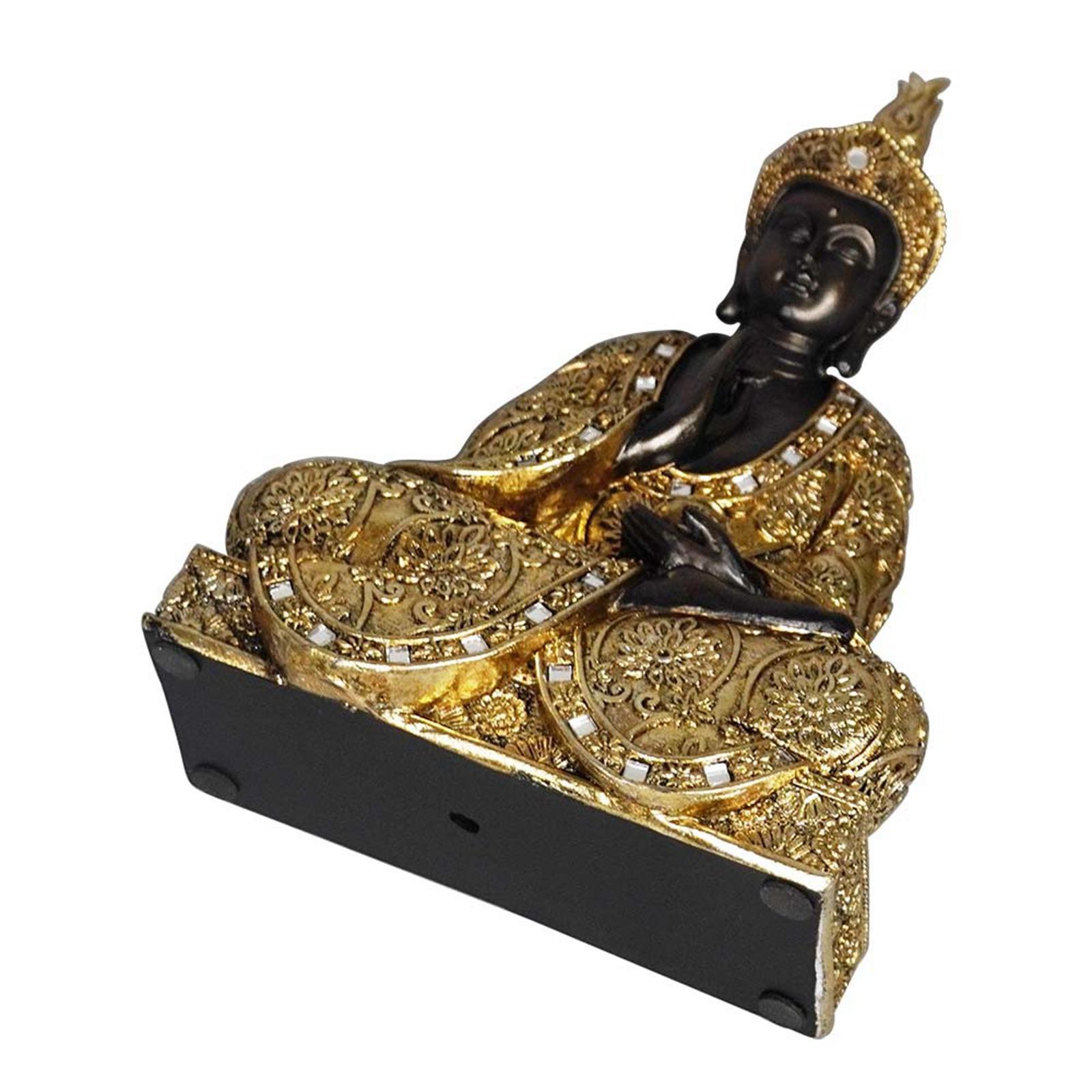 Buddha Figurine Statue Sculpture Ornament for Tabletop Home Decor