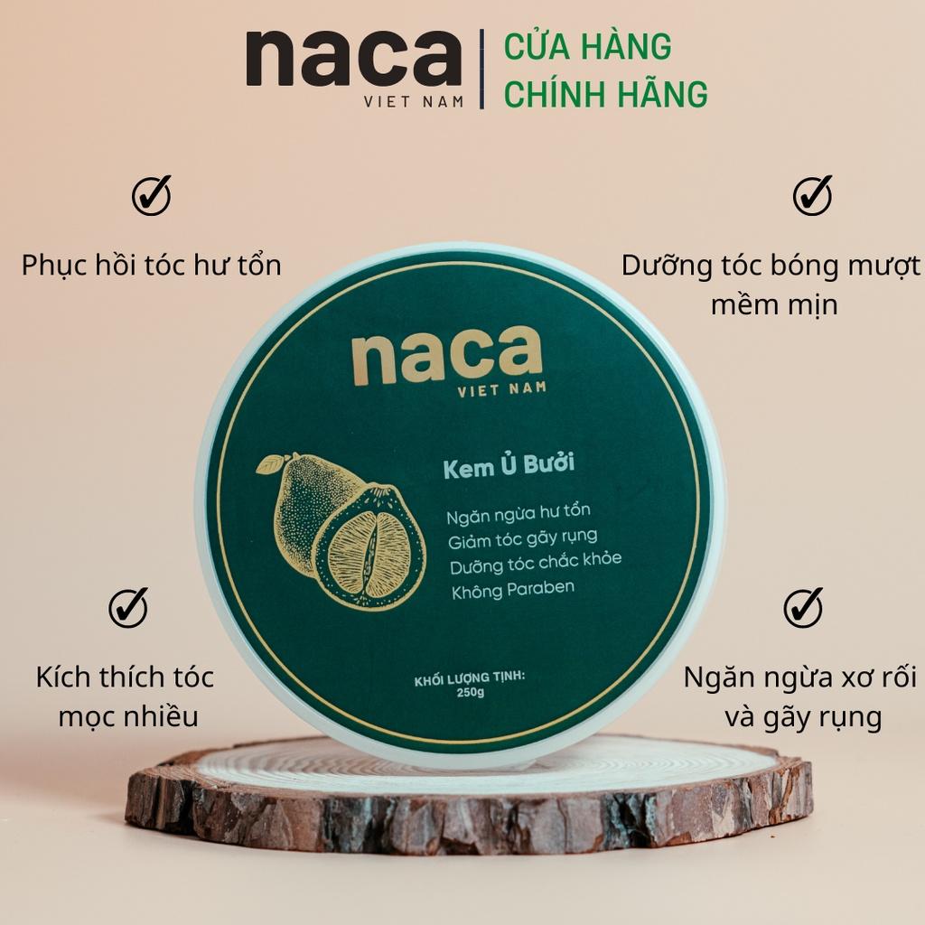 Kem Ủ Tóc Bóng Mượt Chiết Xuất Bưởi Naca Việt Nam, Nuôi Dưỡng và Phục Hồi Tóc Khoẻ Mạnh 250g