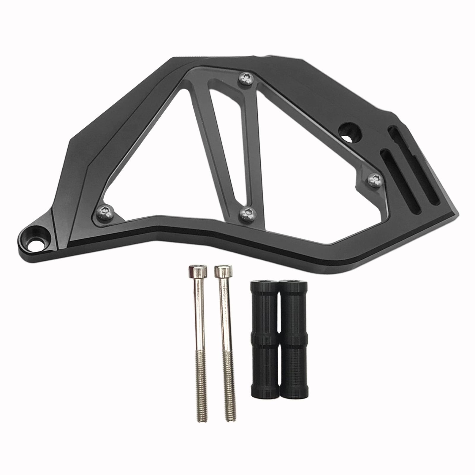 1Set CNC Aluminum Front Sprocket Chain Guard Cover Gear Protection Replacement