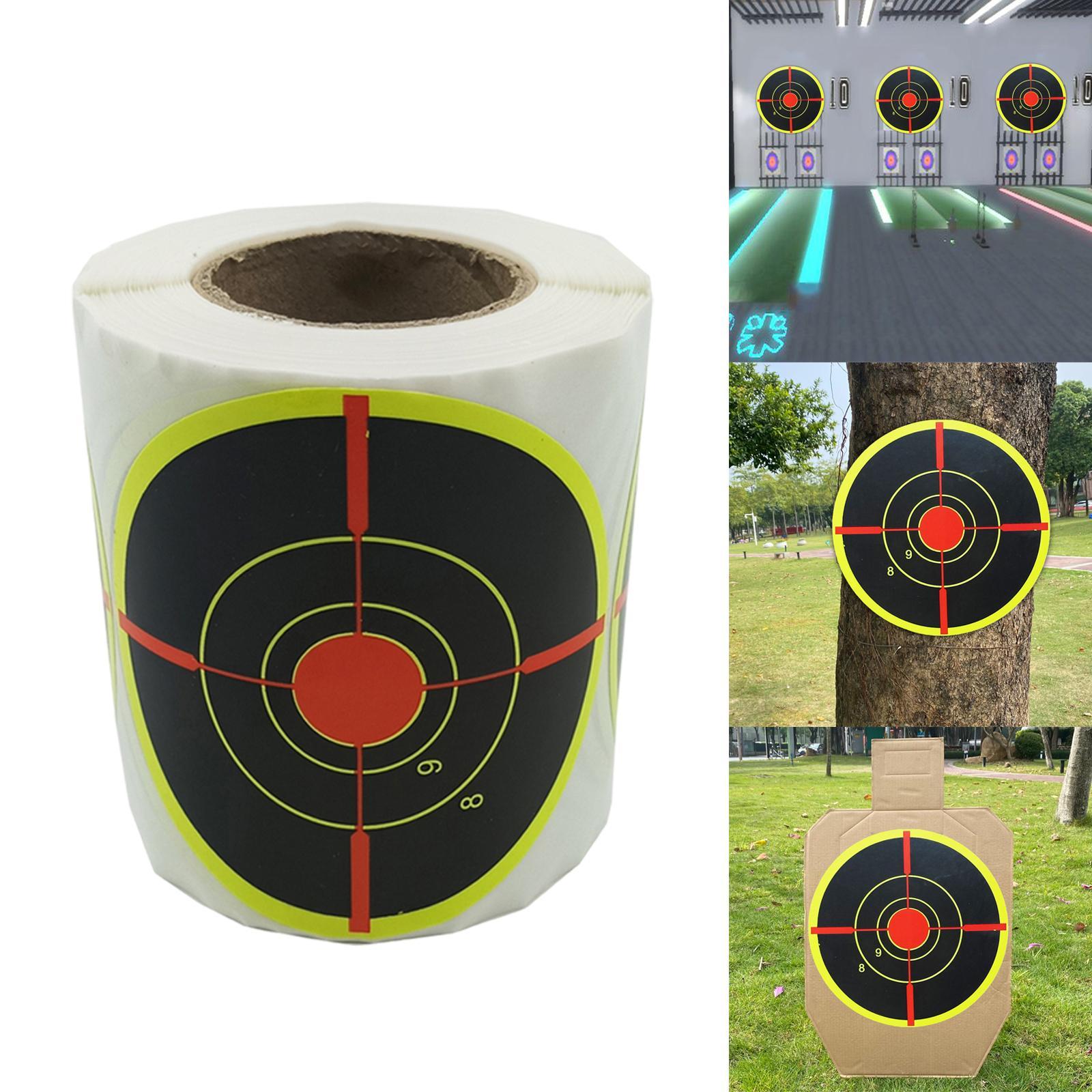 200 Pieces Adhesive Shooting Targets Reactive Splatter - Target Dots - for BB Gun