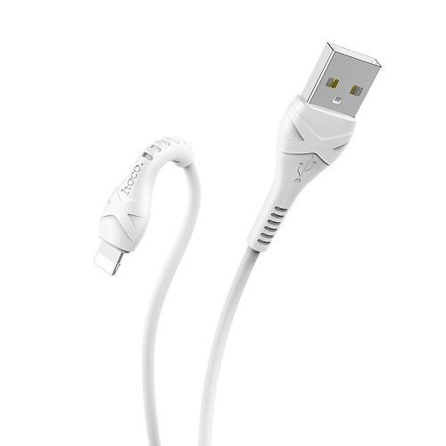 Dây sạc 2.4A Max Hoco đồng bộ hóa dữ liệu từ USB sang Lightning dài 1m - Hàng chính hãng