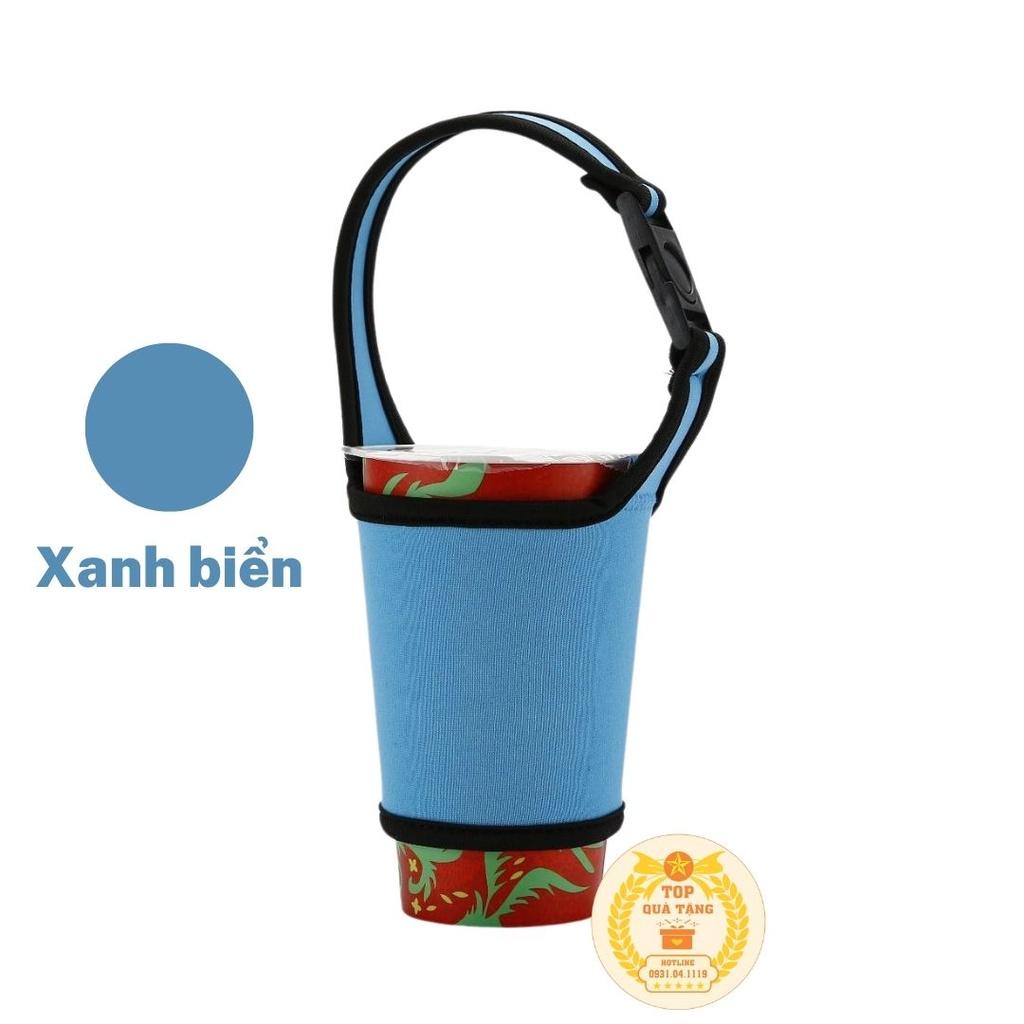 Túi đựng Ly giữ nhiệt, cốc giữ nhiệt Coffee Holic 380ml - 700ml tiện dụng