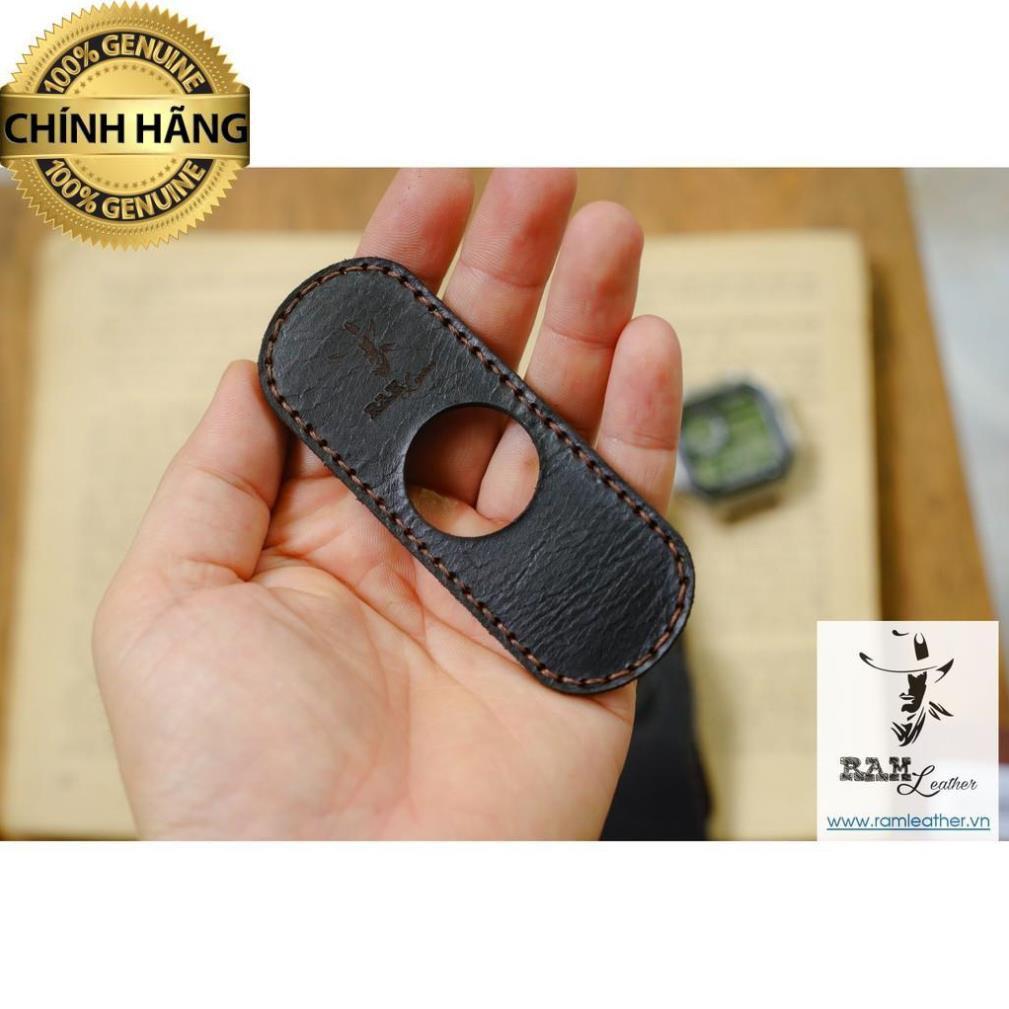 TẤM LÓT BUNDSTRAP DA BÒ THẬT B1 ĐEN TUYỀN - RAM LEATHER CHÍNH HÃNG