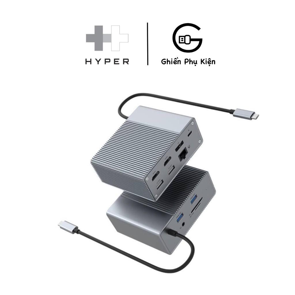 CỔNG CHUYỂN HYPERDRIVE GEN2 12-IN-1 FOR MACBOOK, IPAD PRO 2018-2020, PC &amp;amp; DEVICES - Hàng Chính Hãng