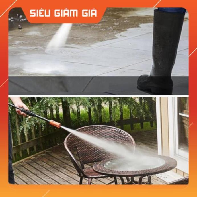 Máy xịt rửa xe cao áp tăng áp lực nước xịt siêu khỏe 206719